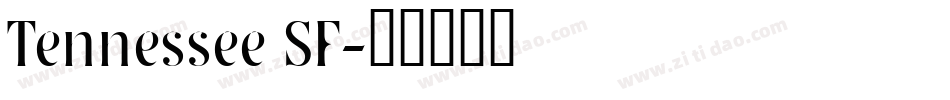 Tennessee SF字体转换